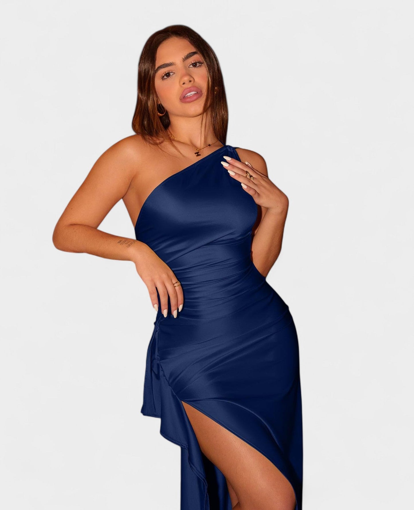 Amara | Draped Maxi Dress