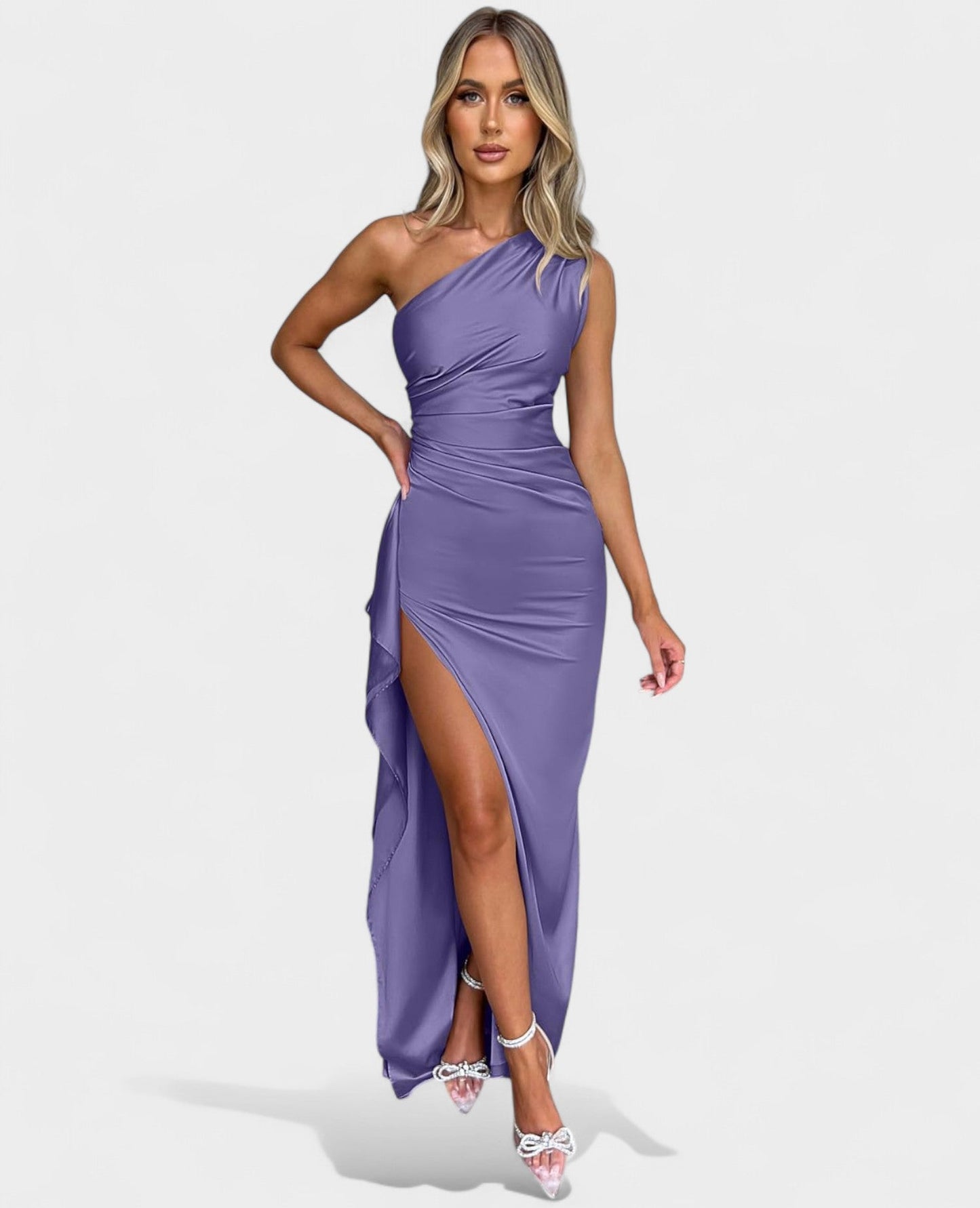 Amara | Draped Maxi Dress