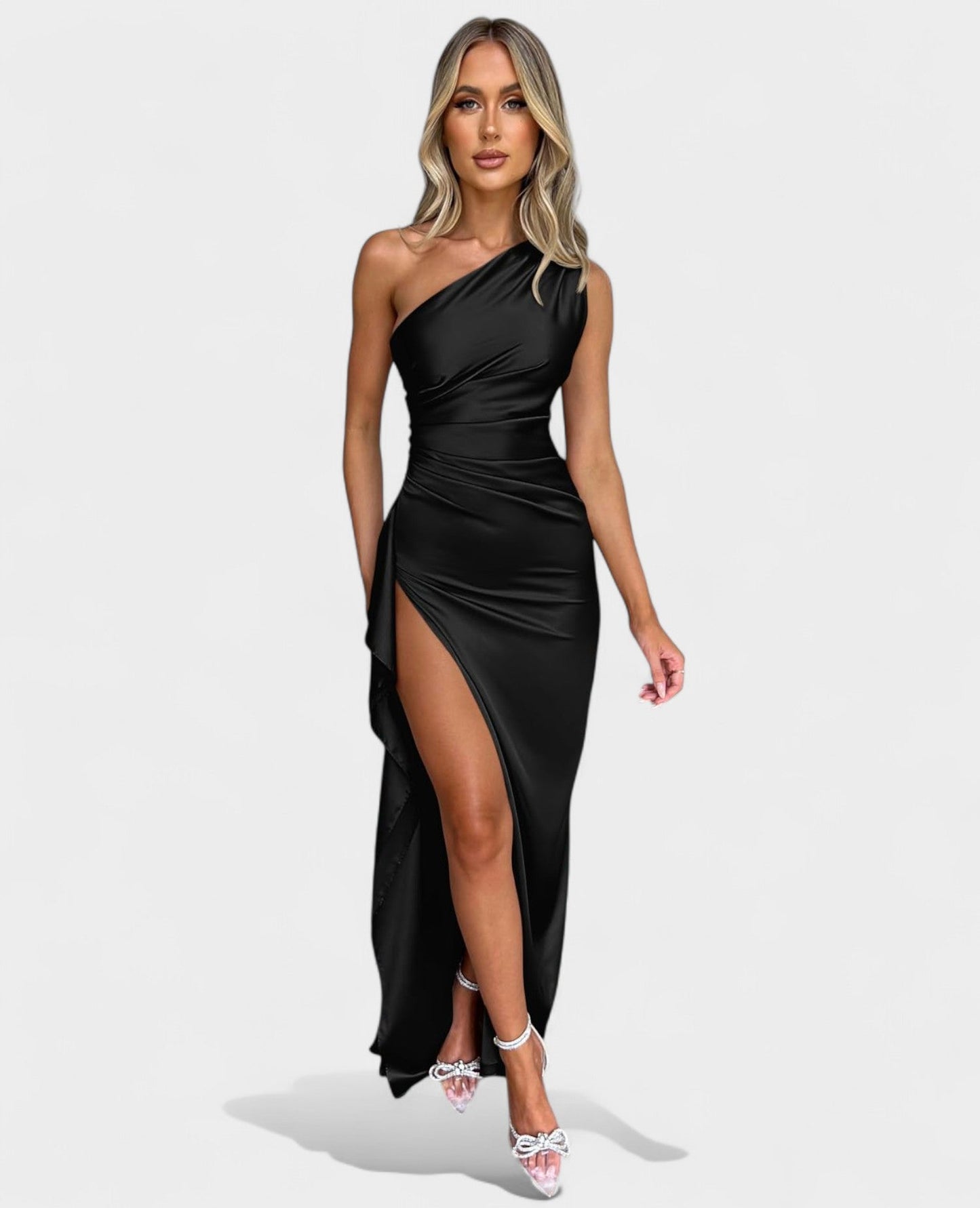 Amara | Draped Maxi Dress