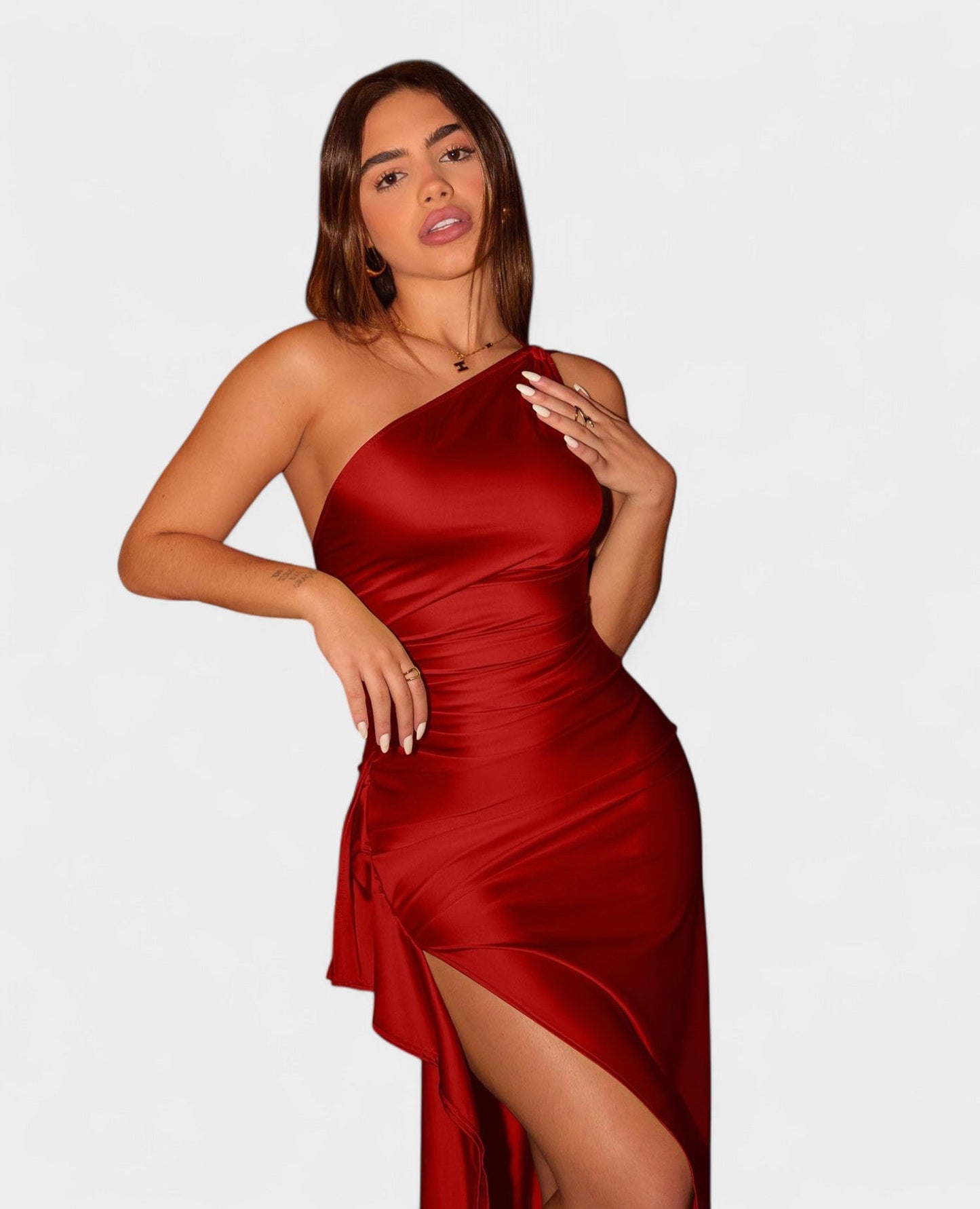 Amara | Draped Maxi Dress