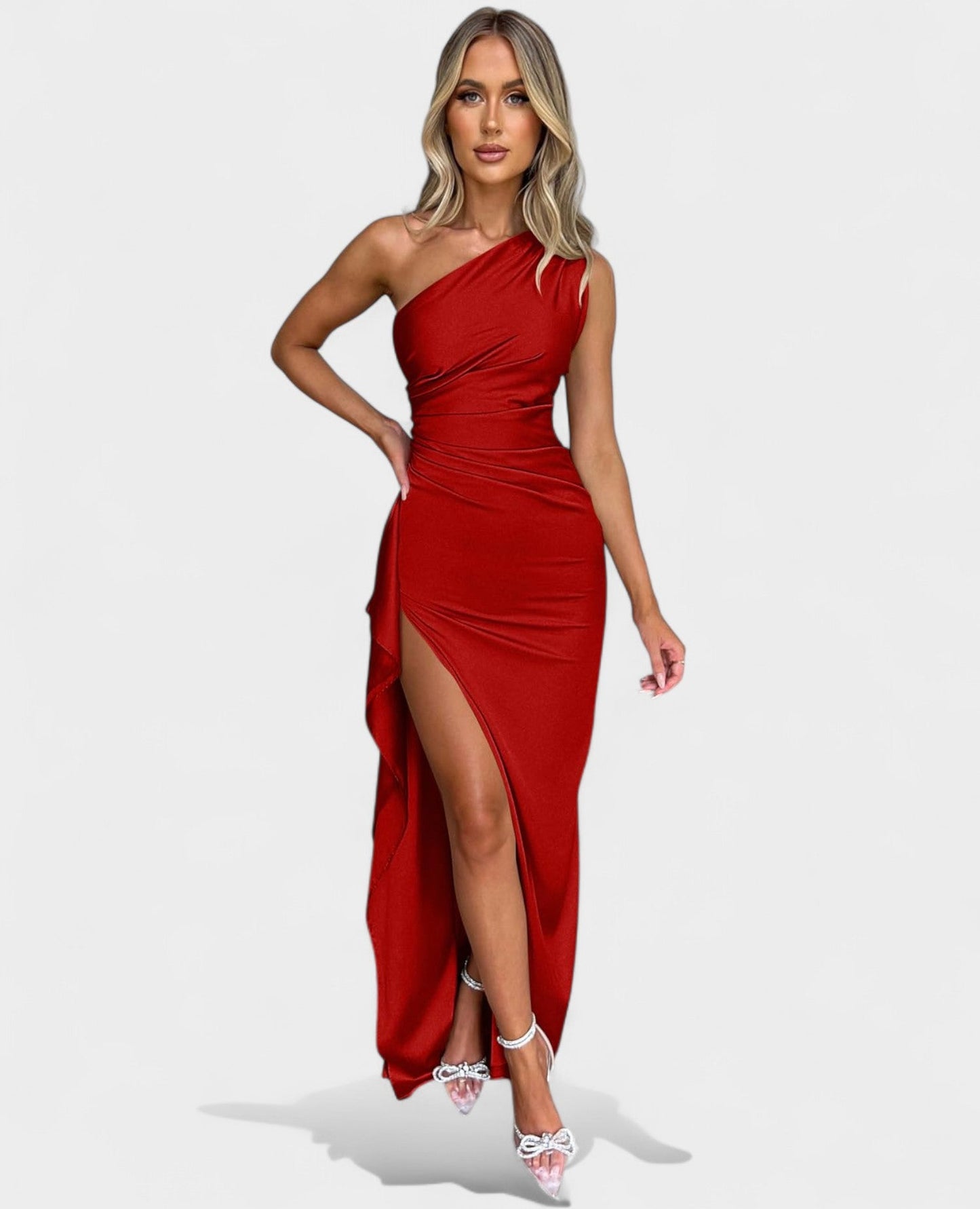 Amara | Draped Maxi Dress