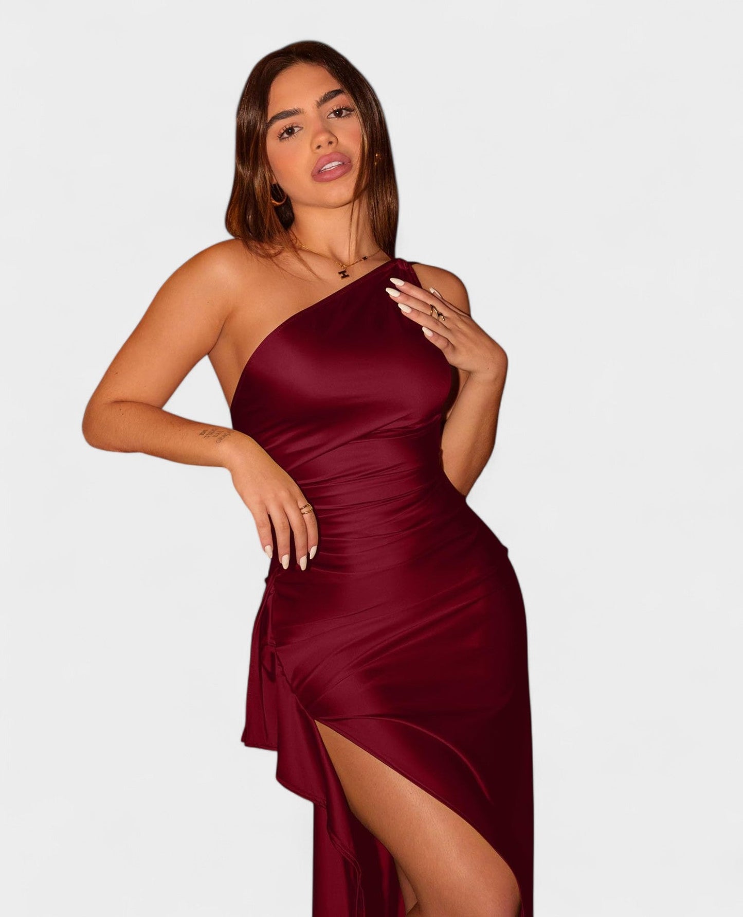 Amara | Draped Maxi Dress