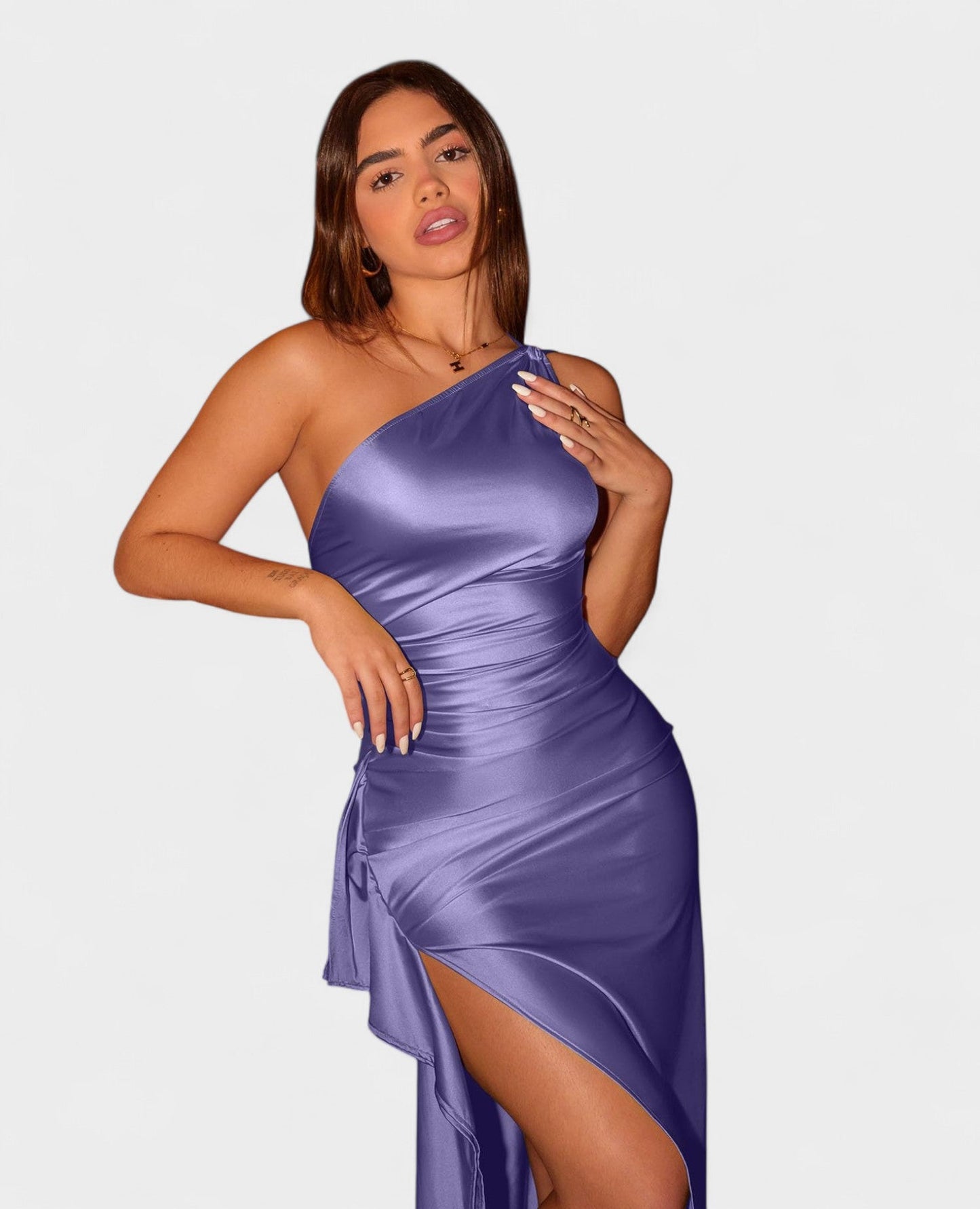 Amara | Draped Maxi Dress