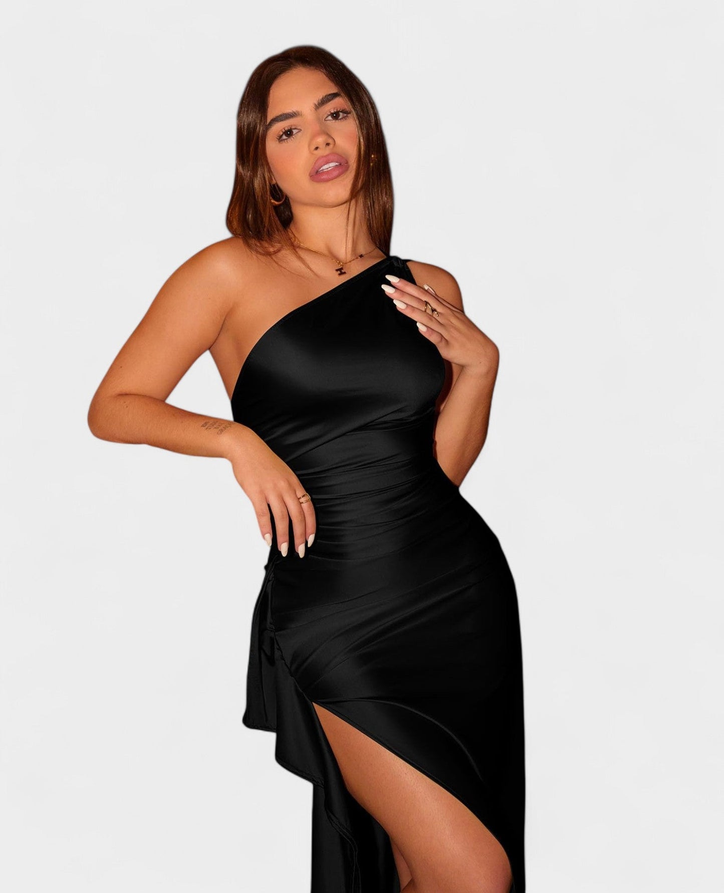 Amara | Draped Maxi Dress