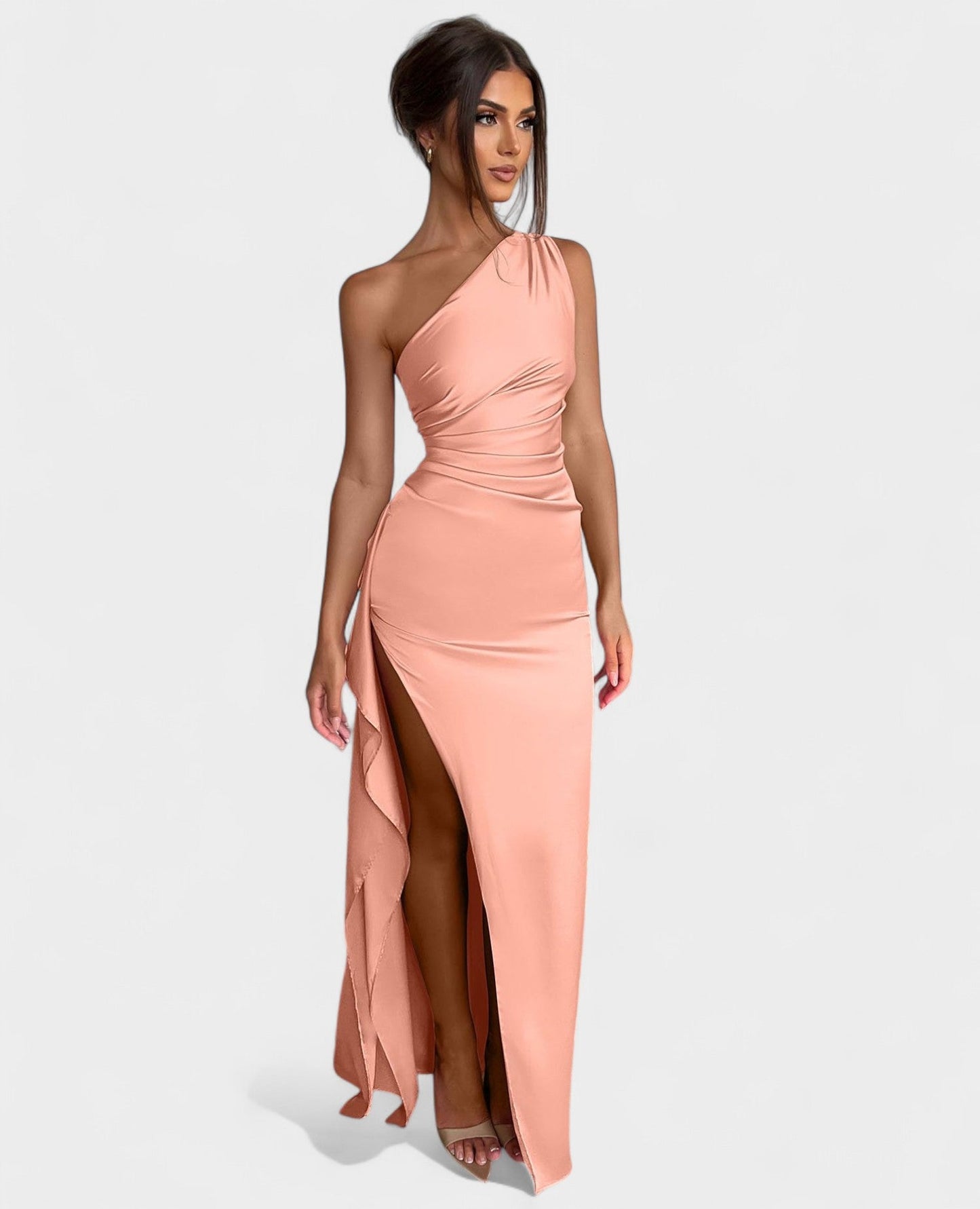 Amara | Draped Maxi Dress