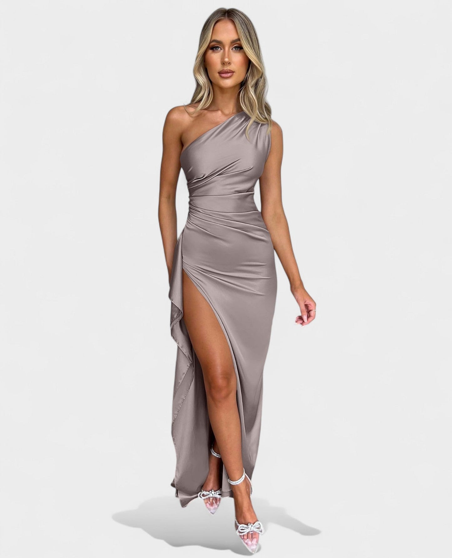 Amara | Draped Maxi Dress