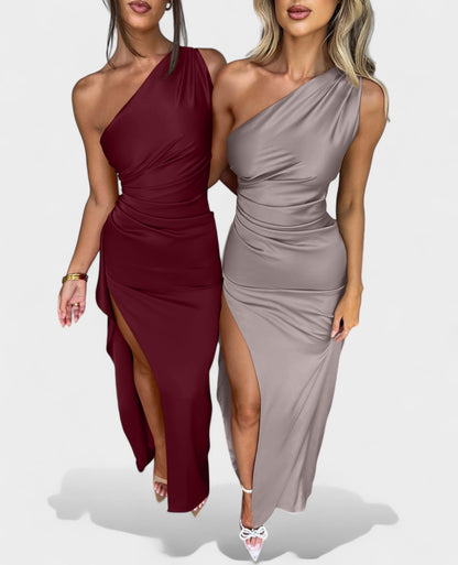 Amara | Draped Maxi Dress