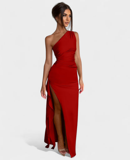 Amara | Draped Maxi Dress
