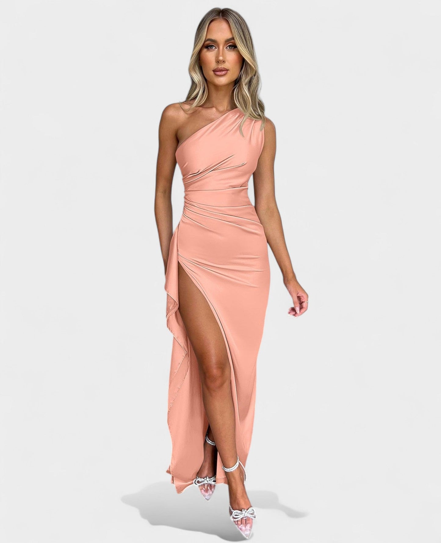 Amara | Draped Maxi Dress