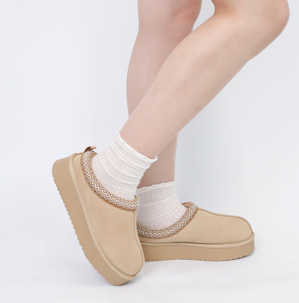 Aurora | Waterproof Fluffy Slip-on Shoes