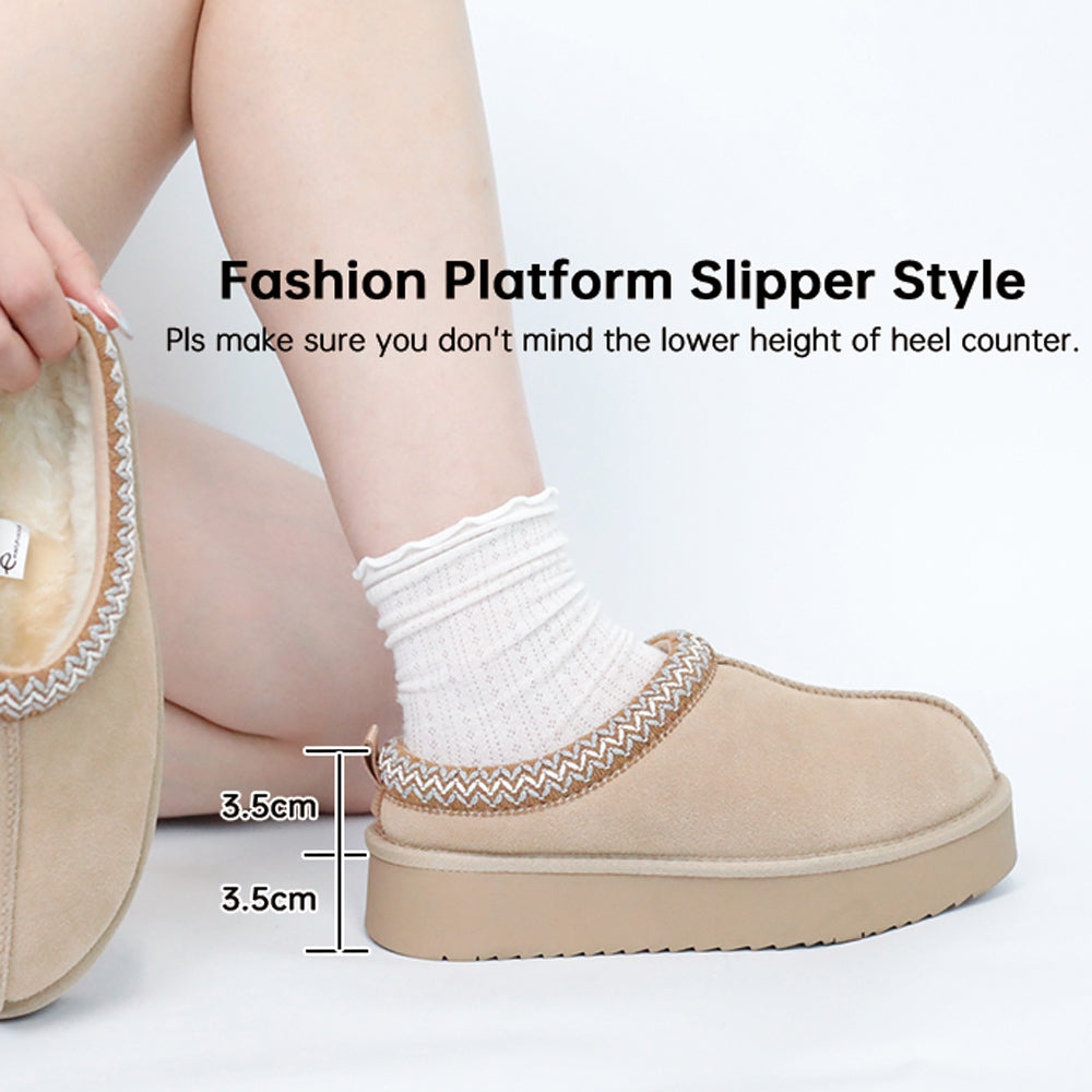 Aurora | Waterproof Fluffy Slip-on Shoes