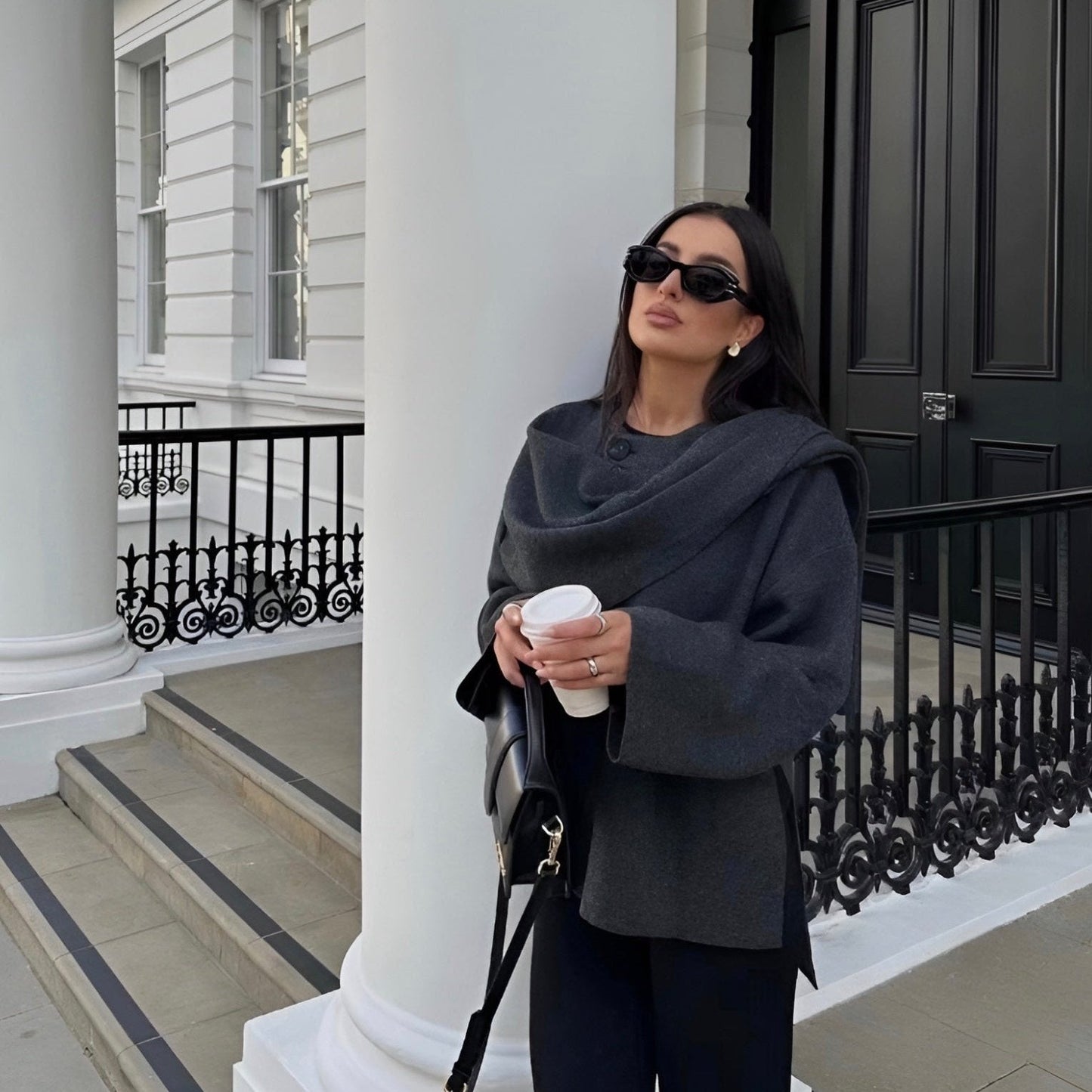 Evi | Viral Cape Coat