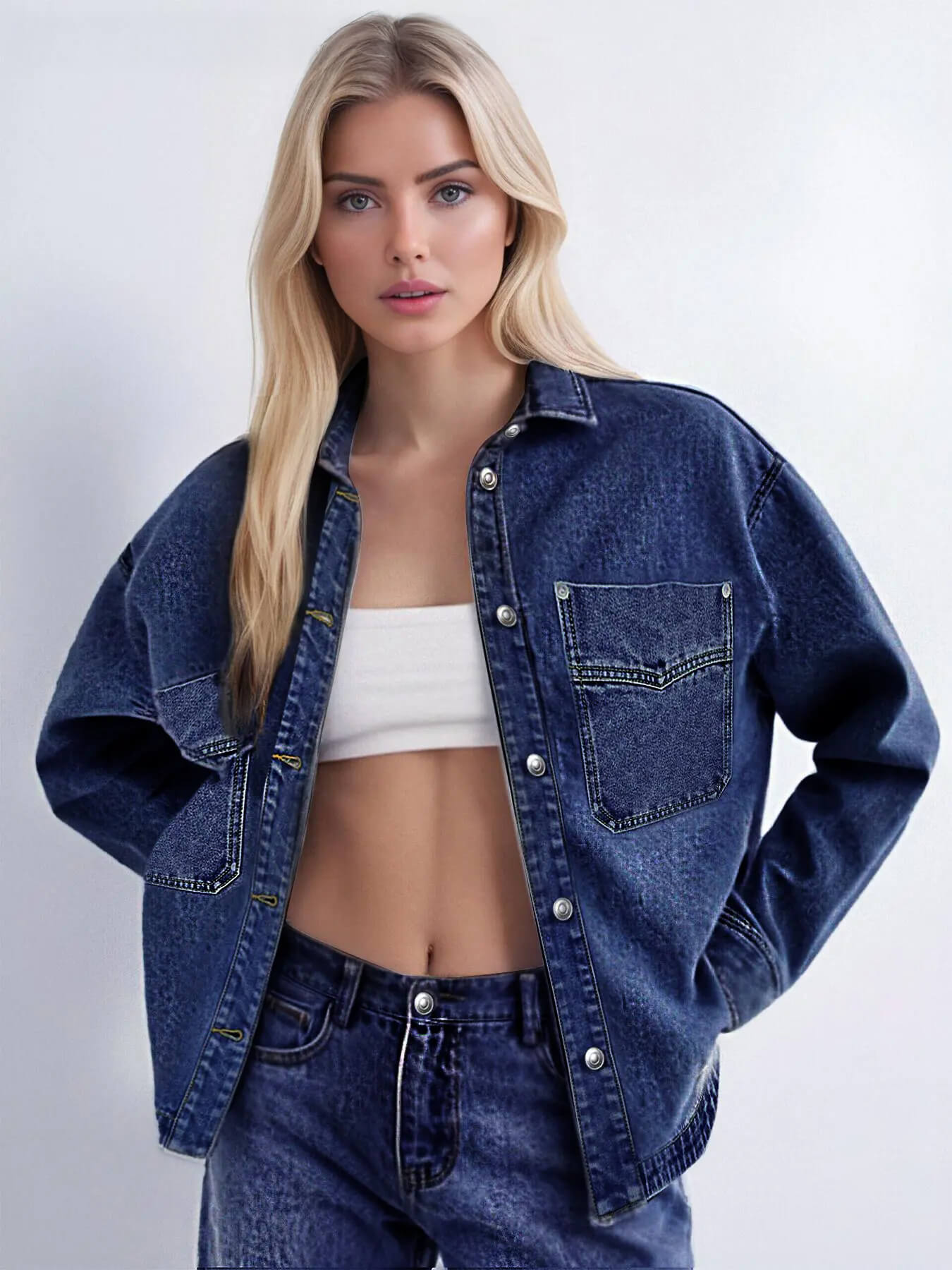 Romy | Oversized Denim Jacket