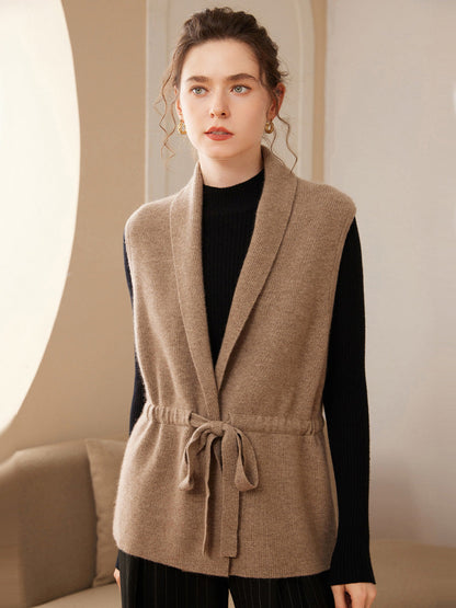 Isolde | Merino & Cashmere Knit Vest