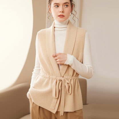 Isolde | Merino & Cashmere Knit Vest