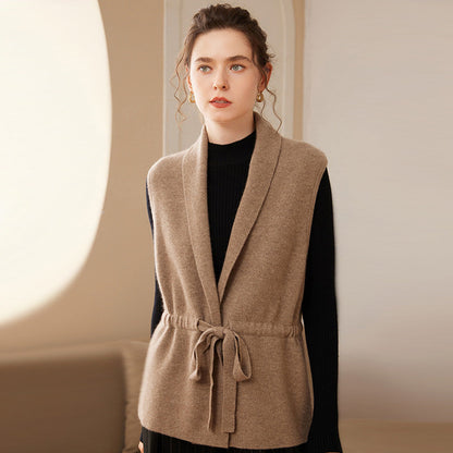 Isolde | Merino & Cashmere Knit Vest