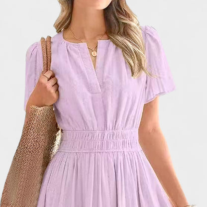 Lila | Tiered Midi Dress