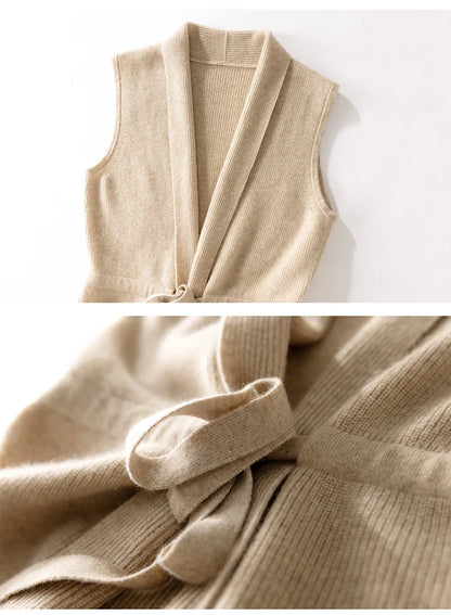 Isolde | Merino & Cashmere Knit Vest