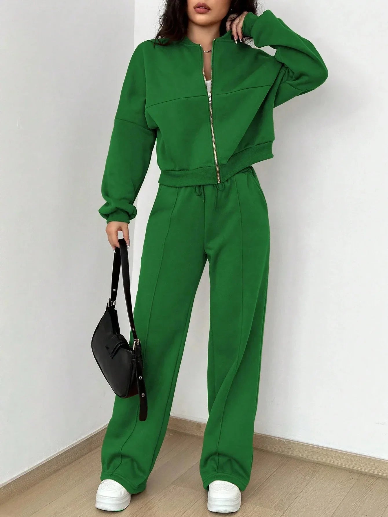 Mira | Bomber Jacket Two-Piece Set
