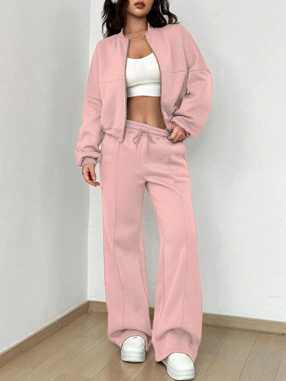 Mira | Bomber Jacket Two-Piece Set