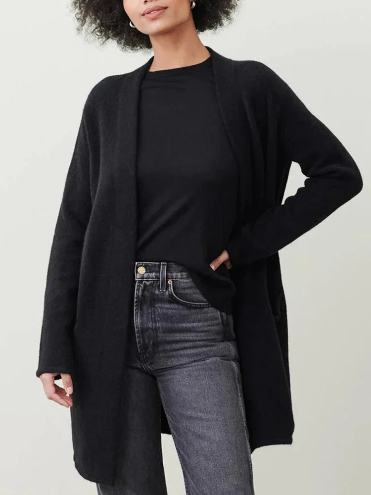 Aurelia | Cozy Merino Wool Blend Cardigan