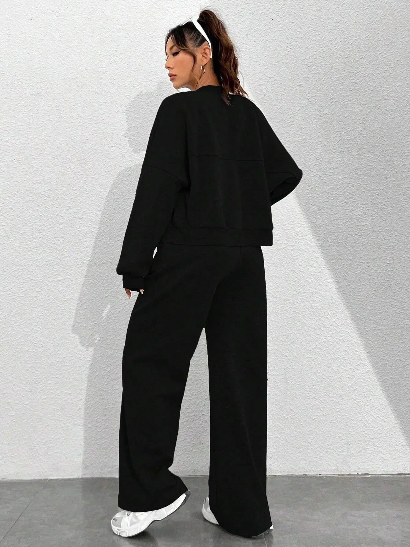 Mira | Bomber Jacket Two-Piece Set