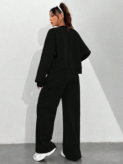 Mira | Bomber Jacket Two-Piece Set