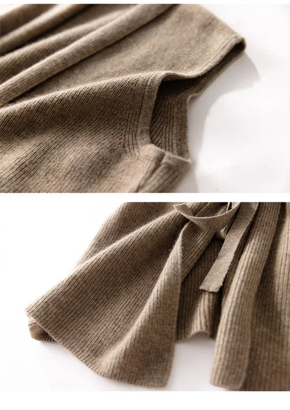 Isolde | Merino & Cashmere Knit Vest