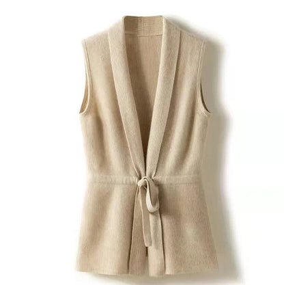 Isolde | Merino & Cashmere Knit Vest