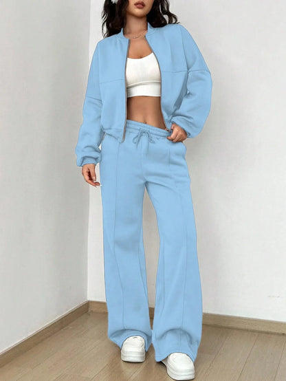 Mira | Bomber Jacket Two-Piece Set