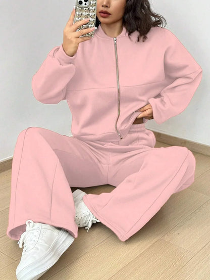 Mira | Bomber Jacket Two-Piece Set
