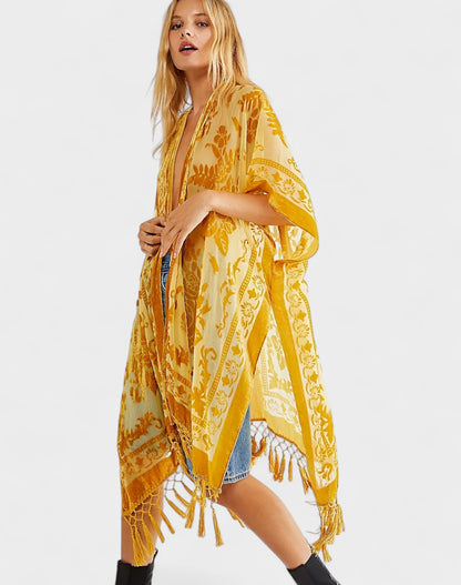 Sofia | Boho Floral Kimono