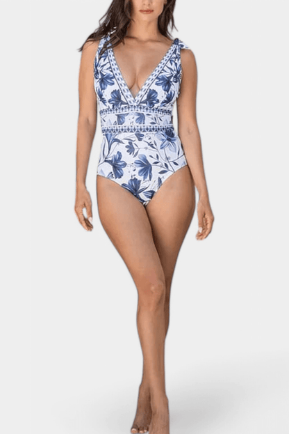 Ahria Floral One - Piece Swimsuit Set - Lora Toronto