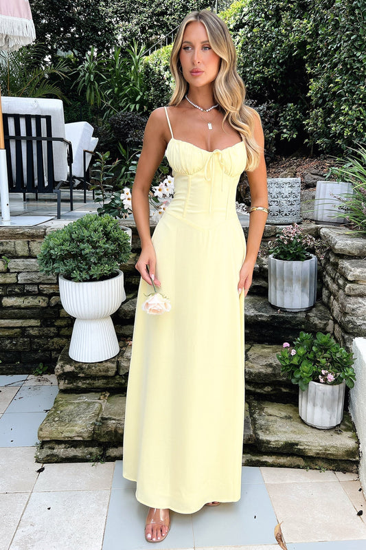 Alina | Elegant Maxi Dress - Lora Toronto