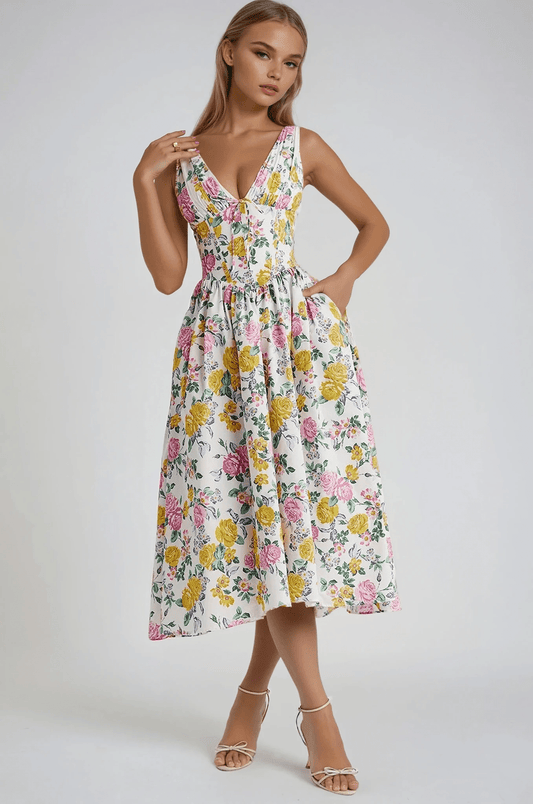 Aurora | Elegant Summer Dress - Lora Toronto