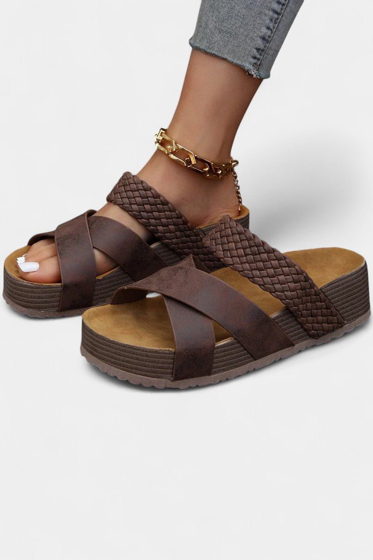 Avah Elegant Comfort Sandals with Supportive Sole - Lora Toronto