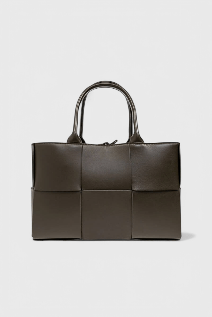 Bronte Woven Shopper Bag - Lora Toronto