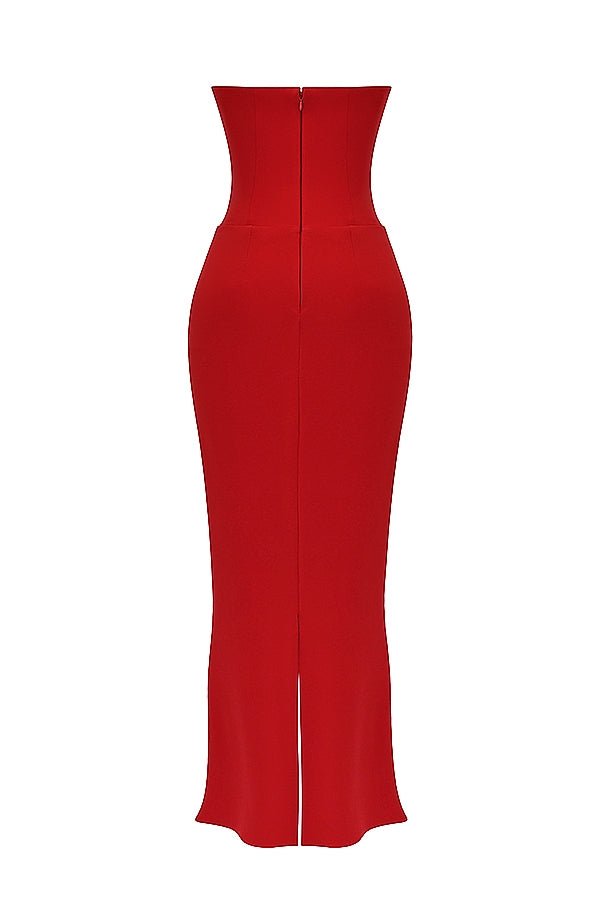 Clara | Dance of Light Satin Gown - Lora Toronto