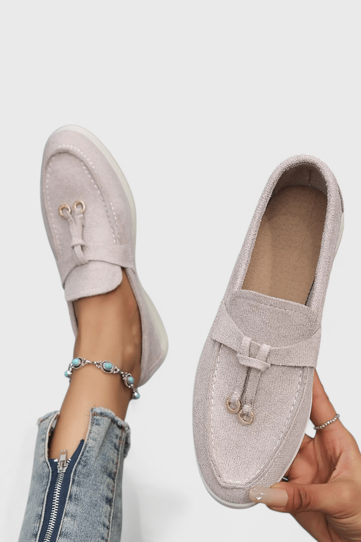 Coralie Suede - Finish Everyday Loafers - Lora Toronto