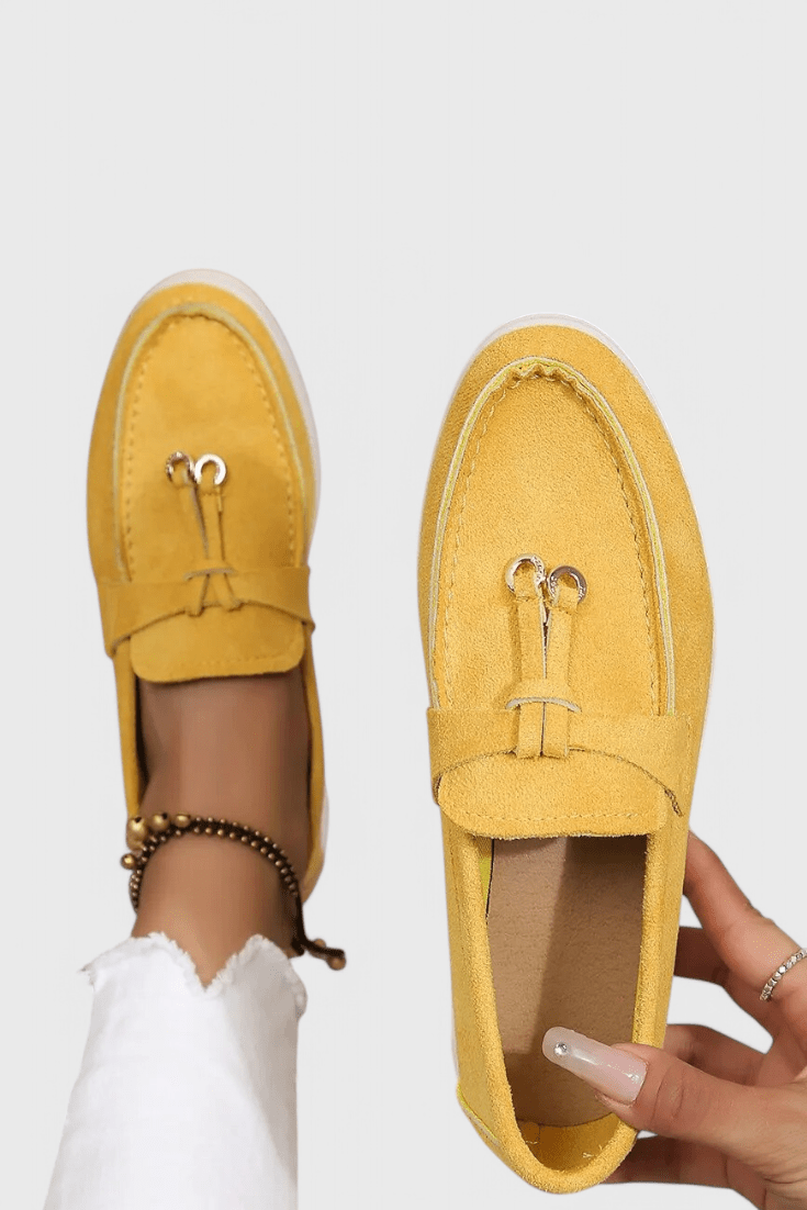 Coralie Suede - Finish Everyday Loafers - Lora Toronto