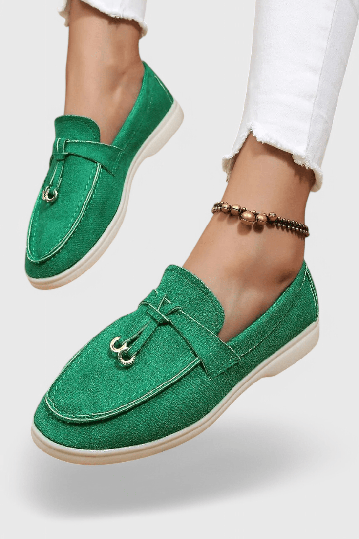 Coralie Suede - Finish Everyday Loafers - Lora Toronto