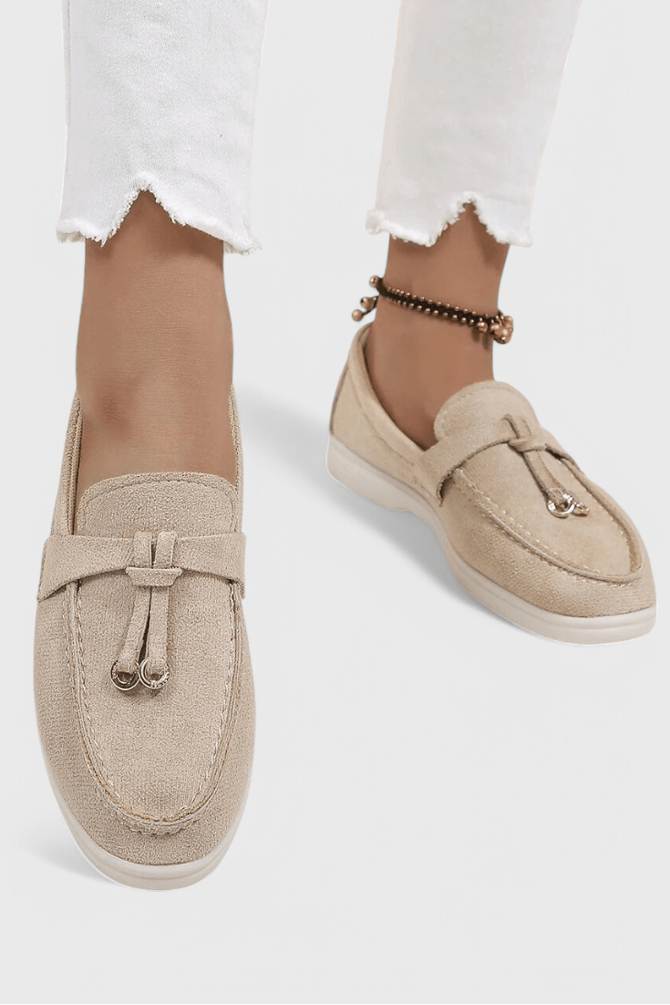 Coralie Suede - Finish Everyday Loafers - Lora Toronto