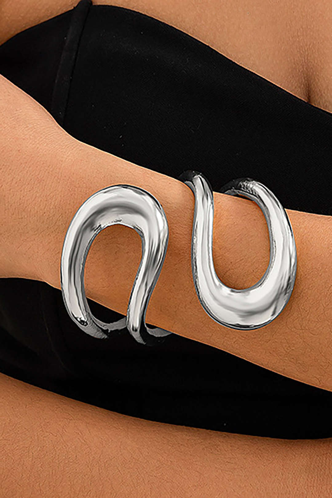 Cut Out Asymmetrical Bracelet - Lora Toronto