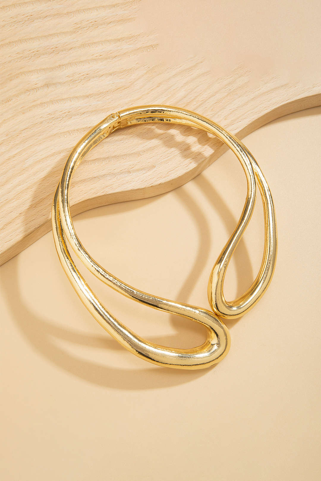 Cut Out Asymmetrical Necklace - Lora Toronto