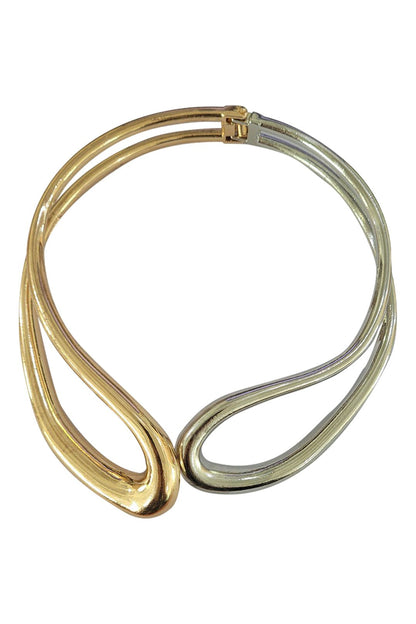 Cut Out Asymmetrical Necklace - Lora Toronto