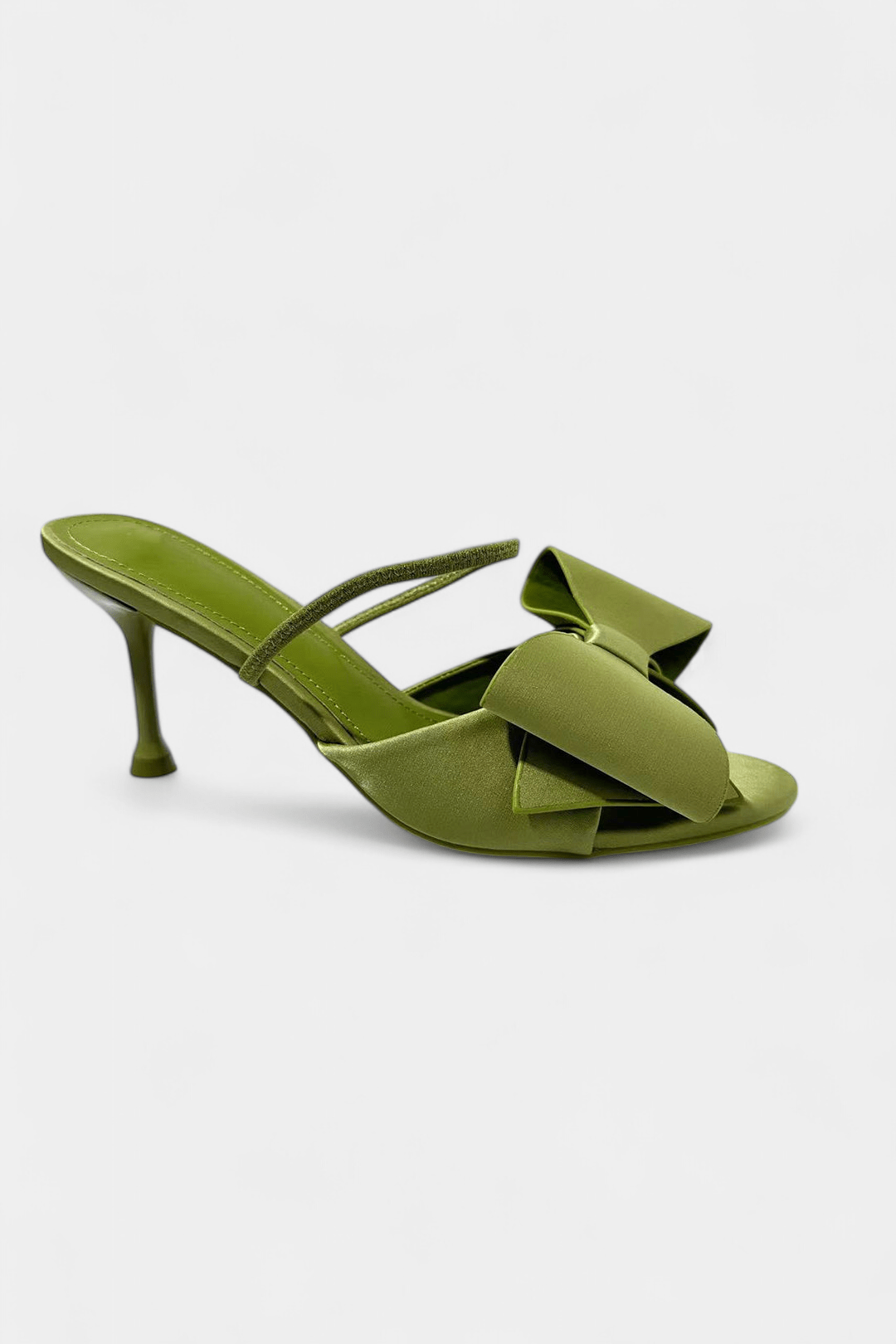 Faux Leather Butterfly Pointed Heels - Lora Toronto