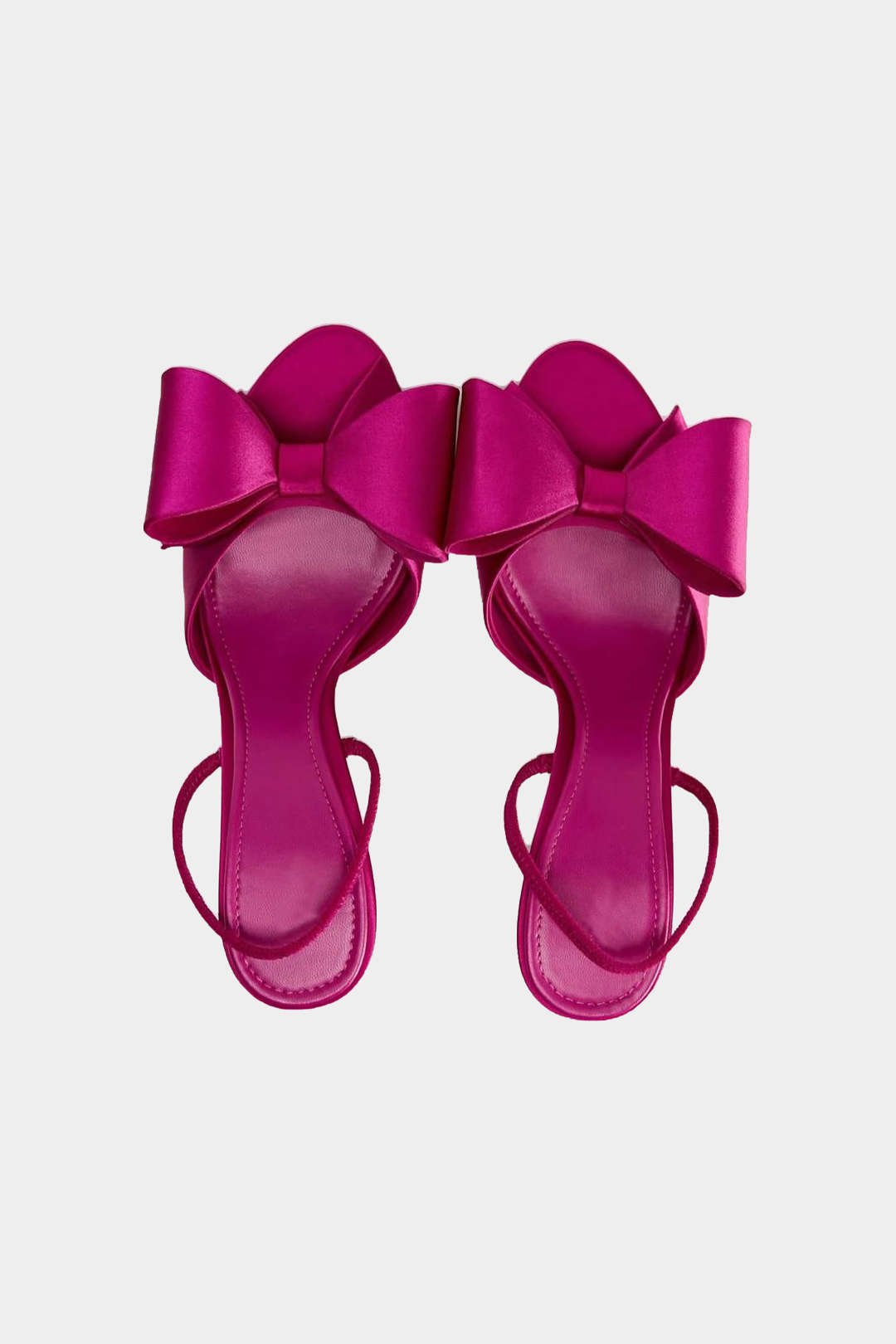 Faux Leather Butterfly Pointed Heels - Lora Toronto