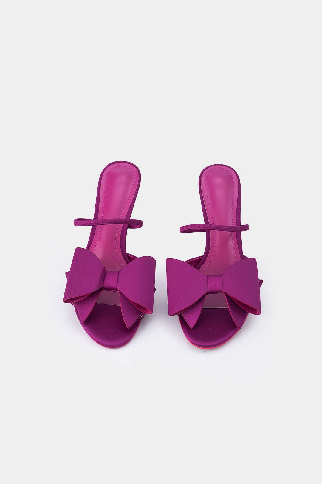 Faux Leather Butterfly Pointed Heels - Lora Toronto