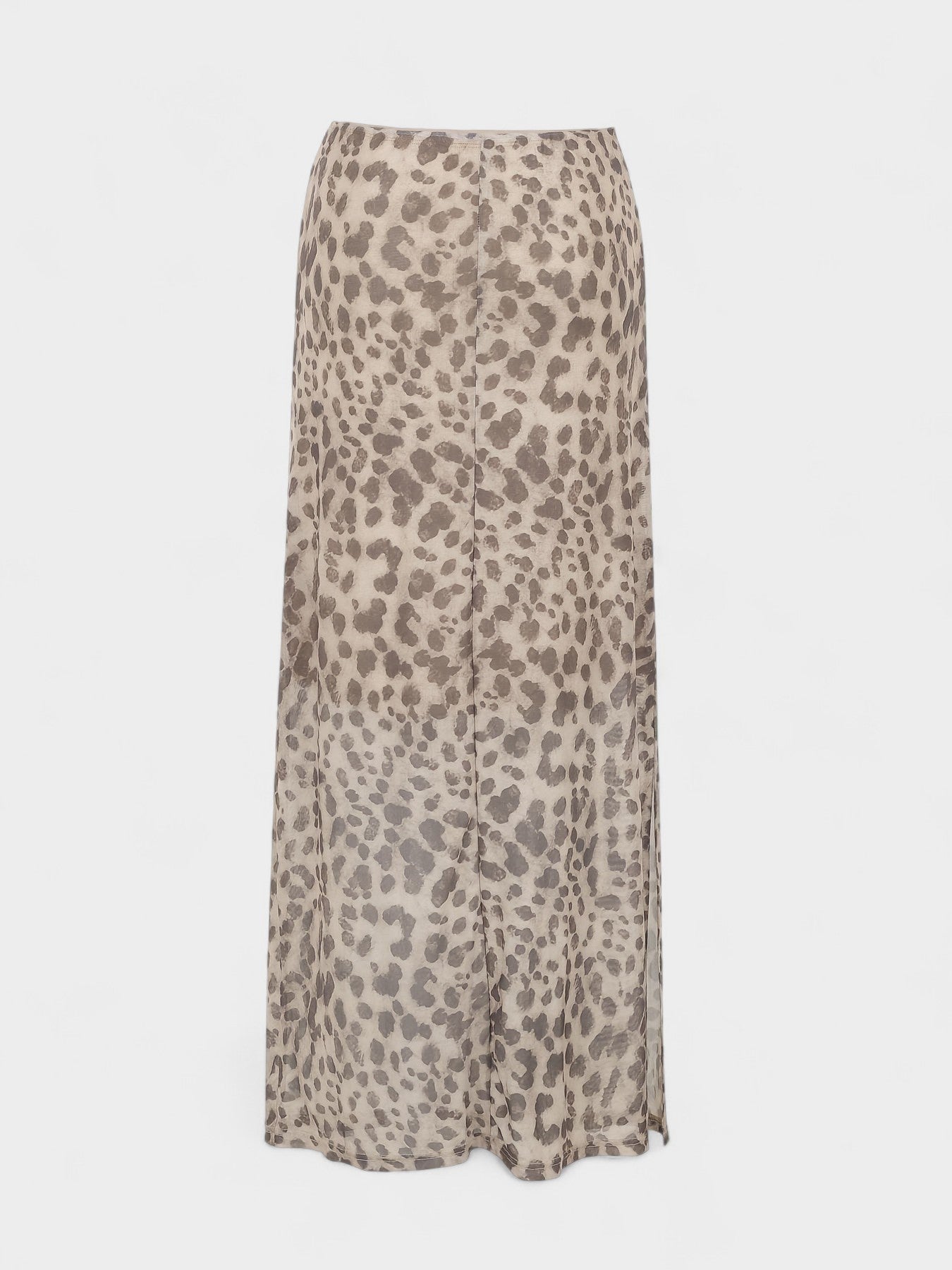 Kira | Leopard Print Maxi Skirt