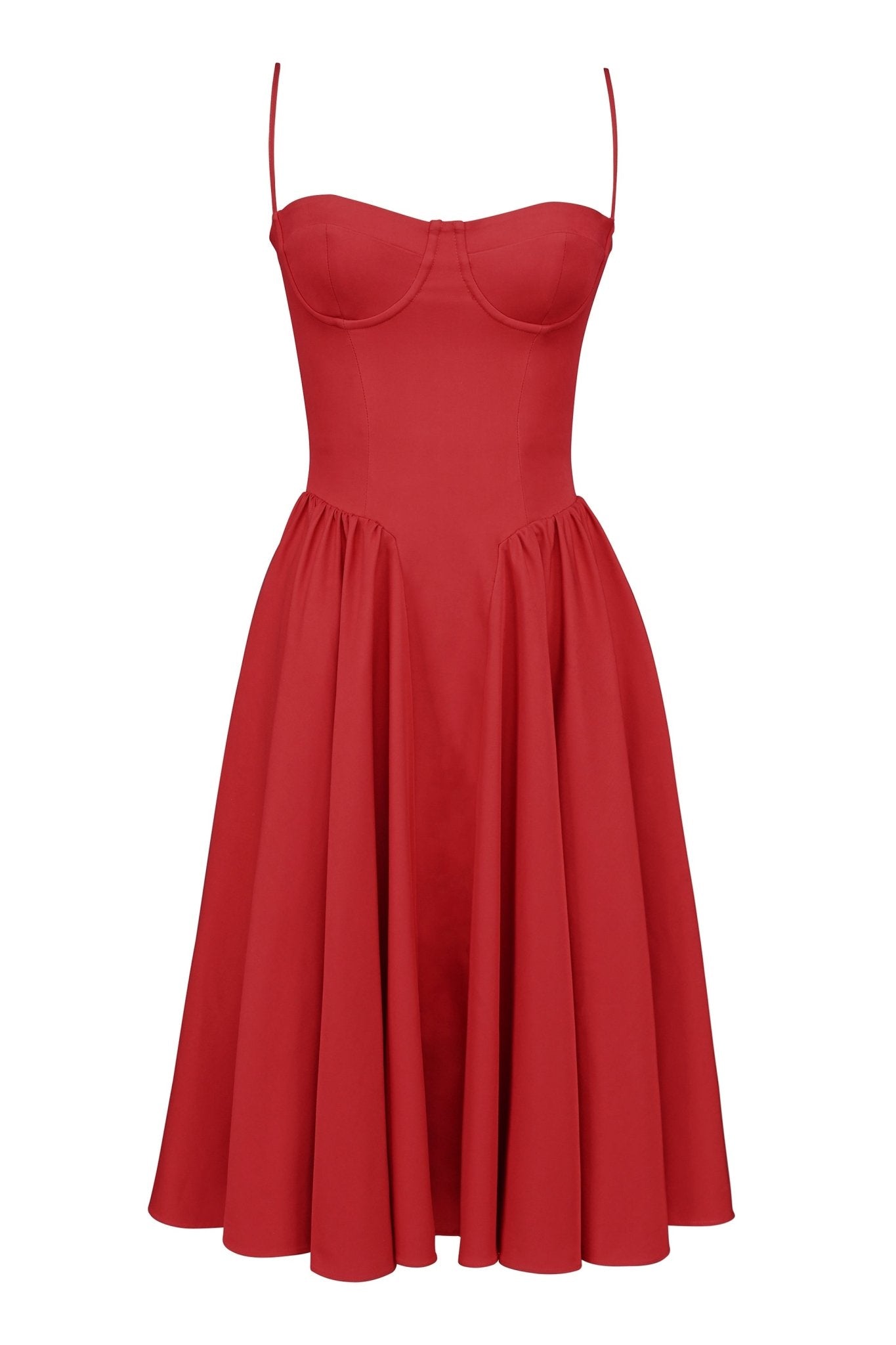 Felicity | Corset Midi Dress - Lora Toronto